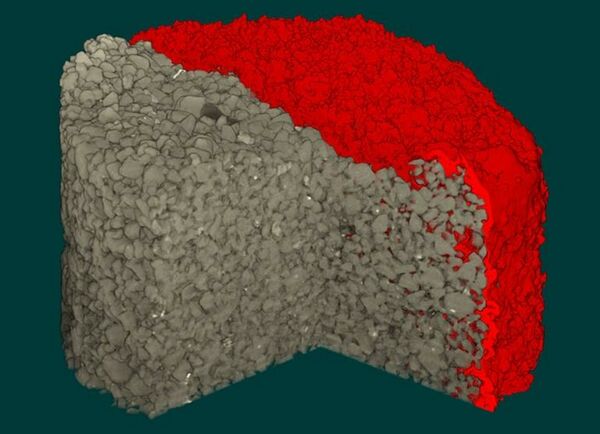 使用4D CT对岩石中动态过程的成像